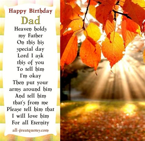 Deceased Father Birthday Quotes Quotesgram