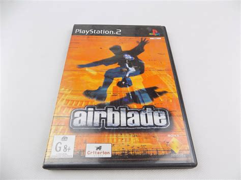 Mint Disc Playstation 2 Ps2 Airblade Inc Manual Starboard Games