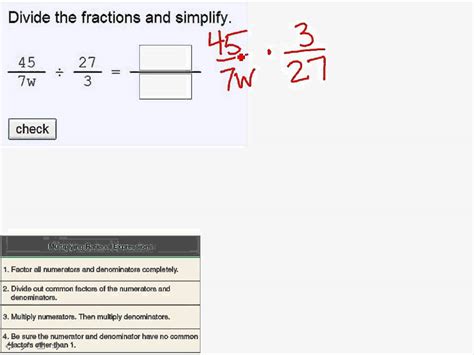 For example in the term. Divide Fractions with Variables - YouTube