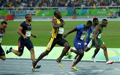 Rio Olympics 2016 Usain Bolt Beats Justin Gatlin In 100m Photos
