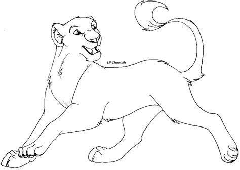 Lioness Coloring Pages Coloring Pages