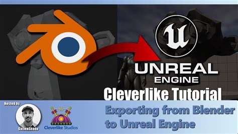 Exporting From Blender To Unreal Engine Youtube