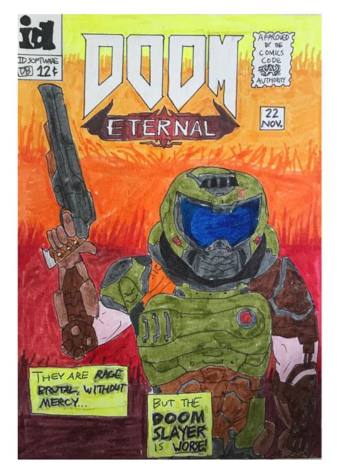 Doom Eternal As A Comic Rdoom