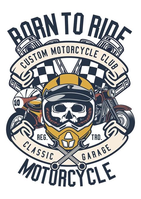 Born To Ride Motorcycle Svg Motorcycle Rider Svg Motorcycle Svg