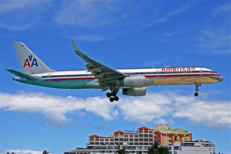 American Airlines Boeing 757 223 N187an Sxm 16 03 13 Flickr