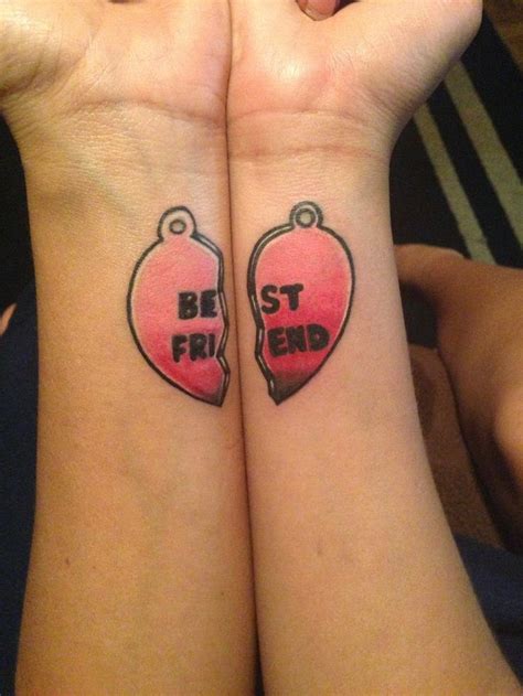 Meaningful Best Friend Tattoos Ideas With Various Designs