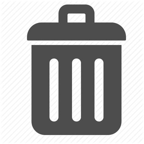 Trash Can Icon Transparent 203355 Free Icons Library