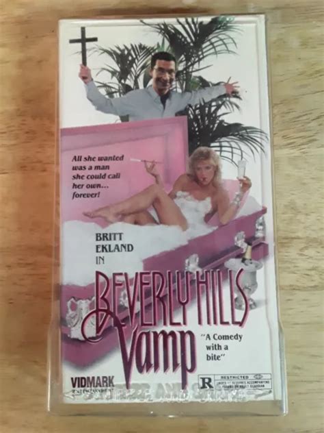 Beverly Hills Vamp Vhs Vampire 80s Horror Comedy Cult Sexy Sleaze