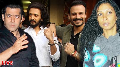 Riteish Deshmukh Arrested By Vivek Oberoi Salman Khan Parts Away With His Manager Reshma Shetty