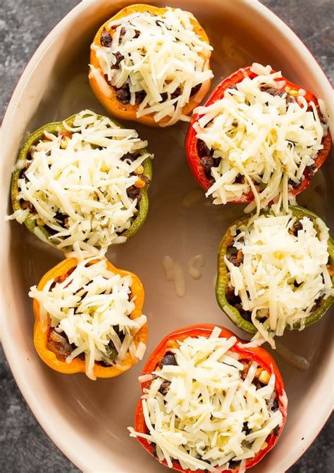 Tex Mex Stuffed Bell Peppers Daily Recipes