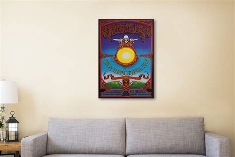 Grateful Dead Concert Poster Wall Art Print Canvas Prints Australia