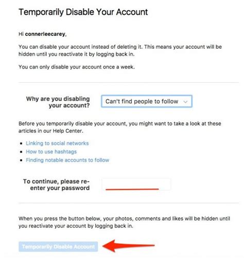 Access the delete your account page on your phone browser or desktop page. How to Delete or Deactivate an Instagram Account ...