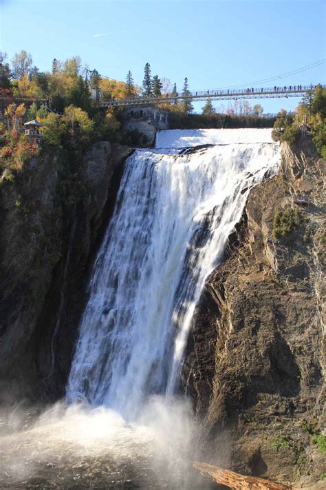 Chute Montmorency World Of Waterfalls