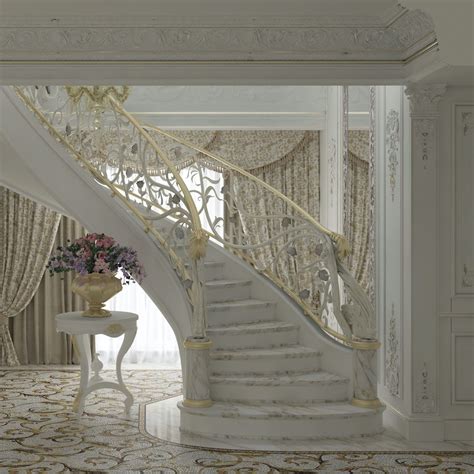 Elegant Interior Design For Luxury Villa ⋆ Luxury Italian Classic Furniture