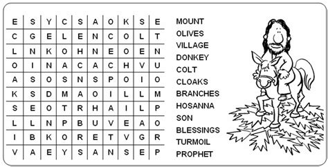 So, whether your students celebrate easter or not, you can put your faith in our palm sunday crossword puzzle to educate the whole class on this christian event. OFFICE FOR LITURGY - Palm B
