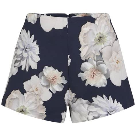 Finders Keepers Women S Earthly Treasures Shorts Digital Floral Navy TheHut Com