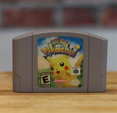 Pokémon Hey You Pikachu Original N64 Nintendo 64 Video Game Etsy