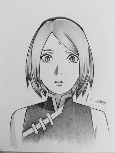 Naruto The Last Sakura Sketch