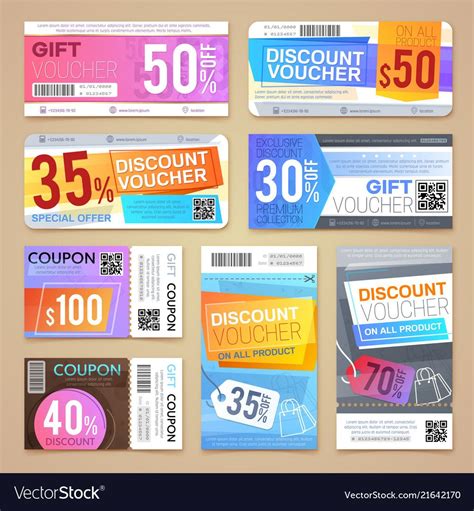 Discount Vouchers Discount Coupons Price Tag Sale Price T