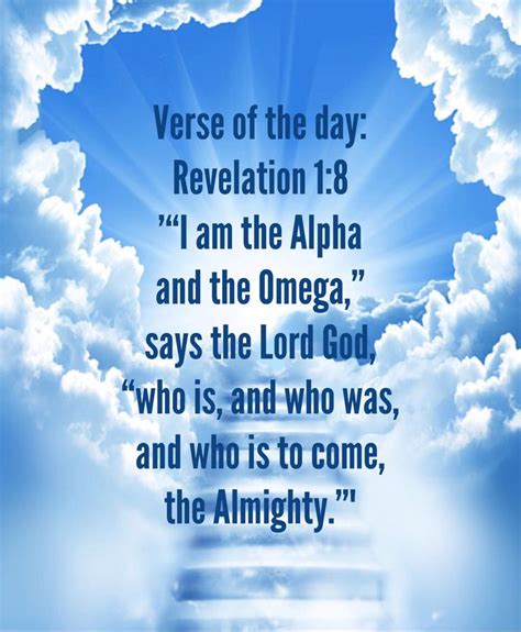 Verse Of The Day Revelation 18 Niv I Am The Alpha And The Omega