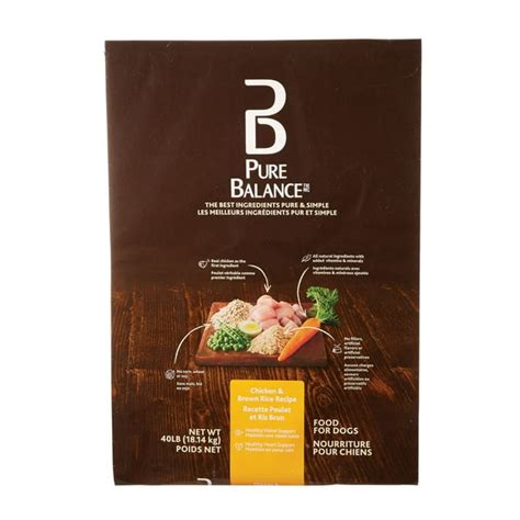Pure Balance Chicken And Brown Rice Recipe Dry Dog Food Walmartca