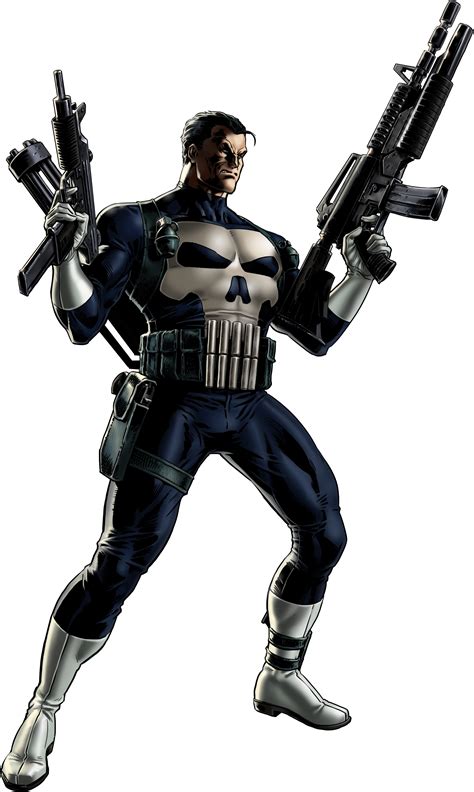 Image Punisher Portrait Artpng Marvel Avengers Alliance Wiki