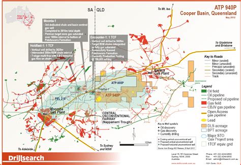Santos Pipeline Map