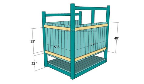 Attaching The Side Walls Outdoor Shower Diy Outdoor Furniture Plans Outdoor Furniture Plans
