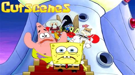 Spongebobs Atlantis Squarepantis All Cutscenes Youtube