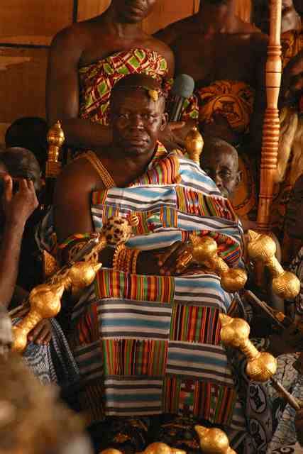 West African Ashanti Kente Cloth Art
