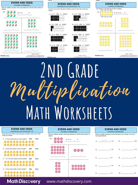 2nd Grade Multiplication Worksheets Mathdiscovery