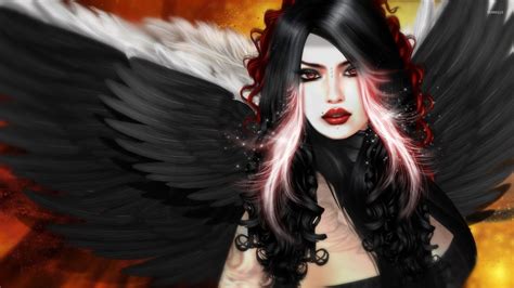 gorgeous dark angel wallpaper fantasy wallpapers 96096 hot sex picture