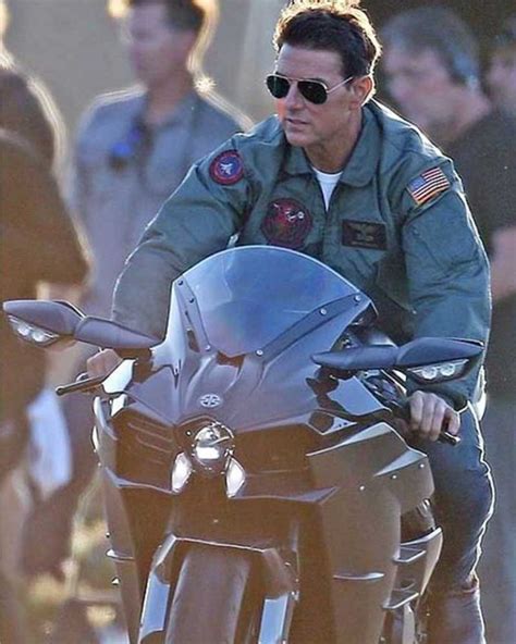 Top Gun 2 Maverick Jacket Tom Cruise Ma 1 Flight Green Bomber Jacket