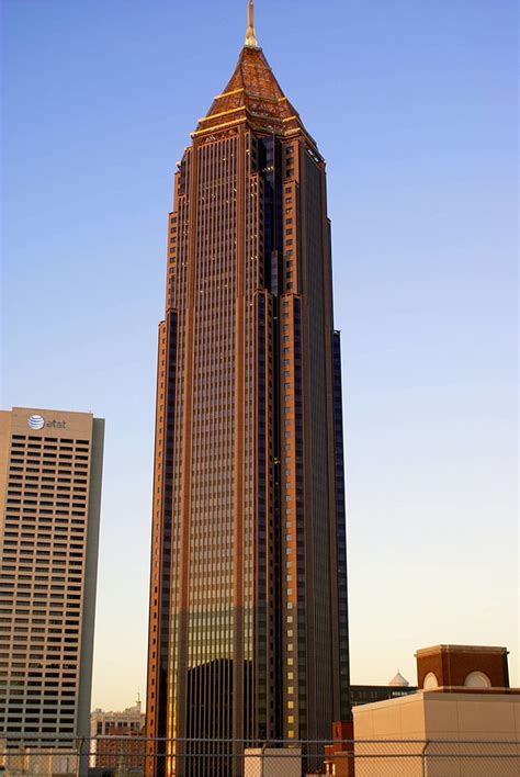 The Tallest Building In Atlanta Georgia Is The Bank Of America Plaza
