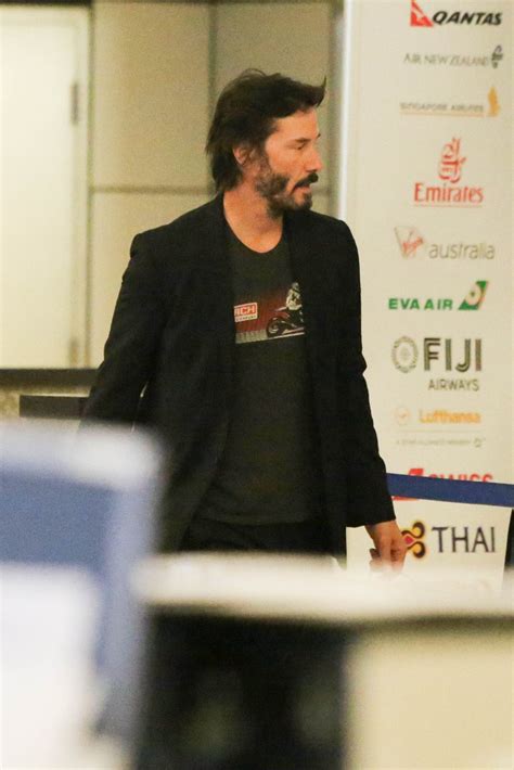 Keanu Reeves Seen At Lax 96 Lipstick Alley
