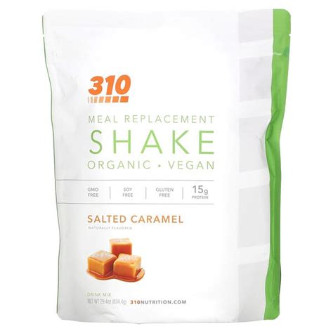 310 Nutrition Meal Replacement Shake Salted Caramel 294 Oz 8344 G