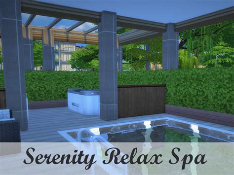The Sims Resource Serenity Relax Spa No Cc
