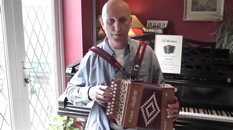 Very Easy Lessons For The Melodeon Lesson 3 The D Major Scale Youtube