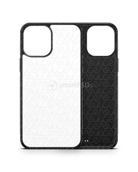 Iphone 12 Pro 2020 2d Rubber Flex Case Design Mockup — Vecras