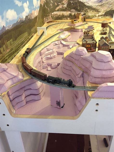 Thunder Mesa Mining Co A Backdrop For The N Scale Pagosa And Southern N