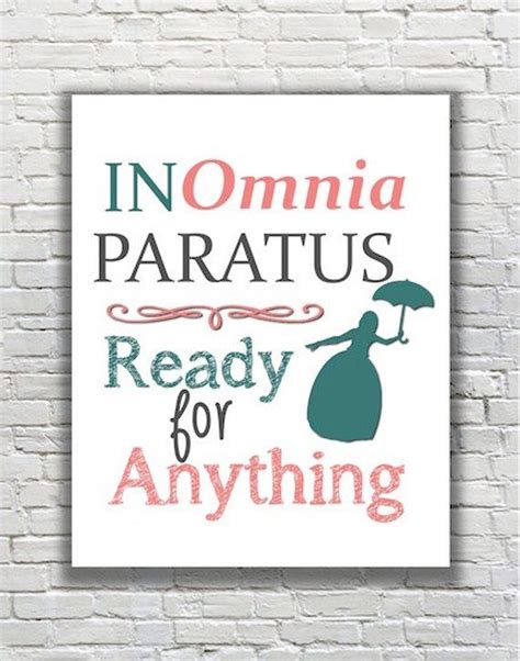 Gilmore Girls Quote Typography Print In Omnia Paratus Gilmore Girls Quotes Gilmore Girls