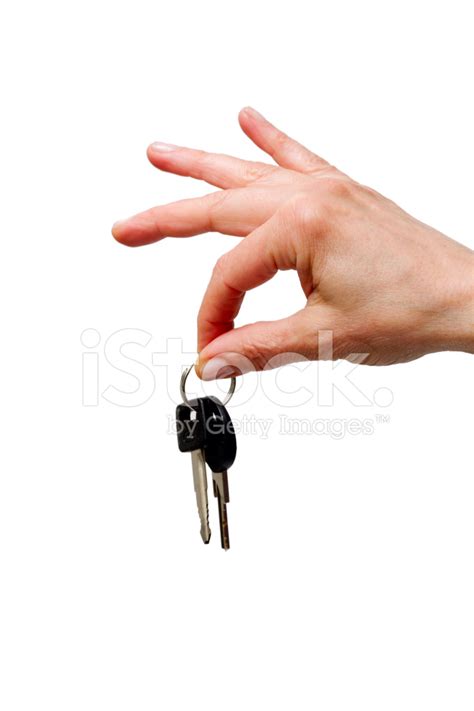 Hand Holding Keys Stock Photo Royalty Free Freeimages