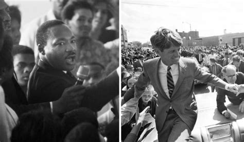 Worlds Apart Martin Luther King Jr And Rfk Come Together In New