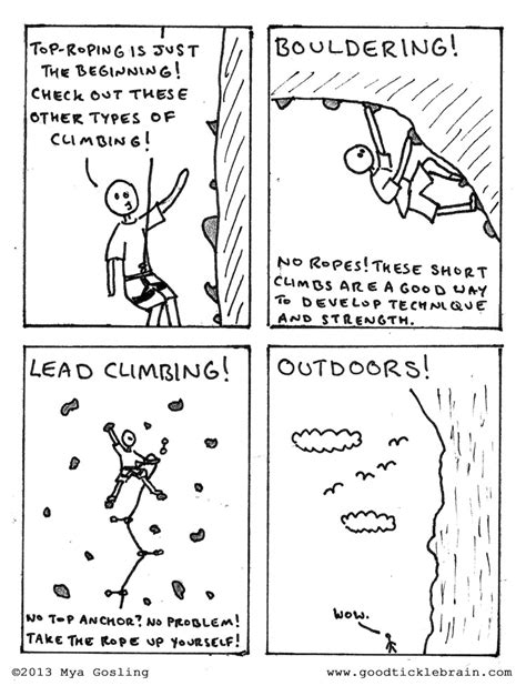 Rock Climbing — Good Tickle Brain
