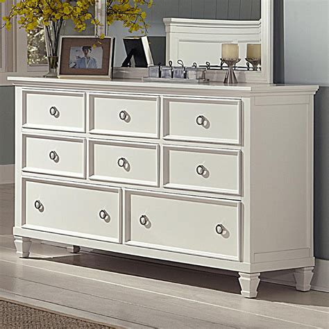 New Classic Furniture Tamarack Bb044w 050 Eight Drawer Dresser Del