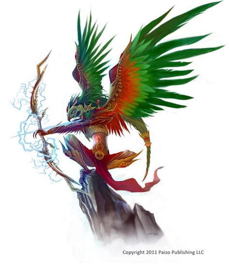 Garuda By Carolina Eade Concept Art Characters Fantasy Character