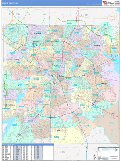 Map Of Dallas County Texas World Map