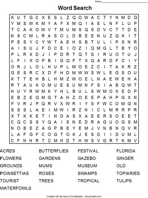 Free Printable Word Searches For Adults Large Print Free Printable