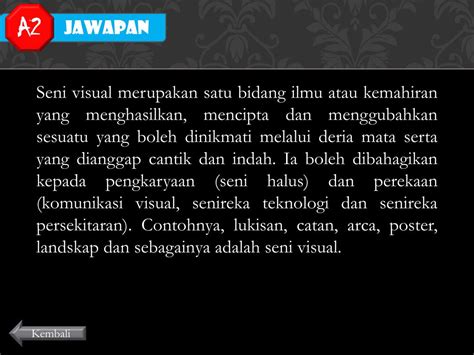 Bhn yg trhasil menggukn media dn teknik konvensional iaitu, alatn dn media asas dn kurng mgunakn batuan teknologi contoh ialah mmntingkn (fungsi dn estetik) contoh: PPT - SENI VISUAL STPM PowerPoint Presentation, free ...
