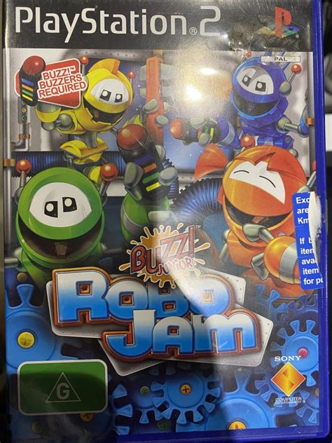 Buzz Junior Robo Jam Ps2 Playstation Overrs Gameola Marketplace